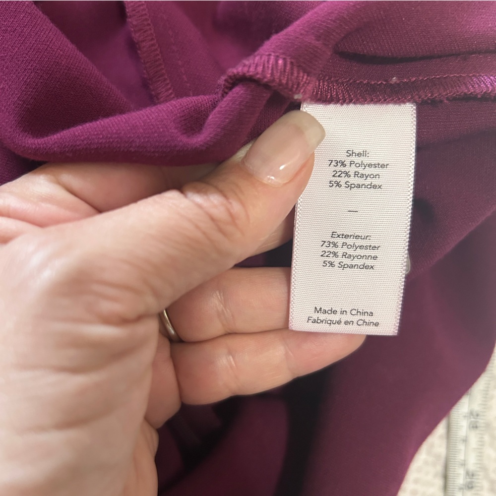 Revolve LIKELY Manhattan Women’s Short Sleeve Mini Dress Mulberry Purple Color - Picture 9 of 12